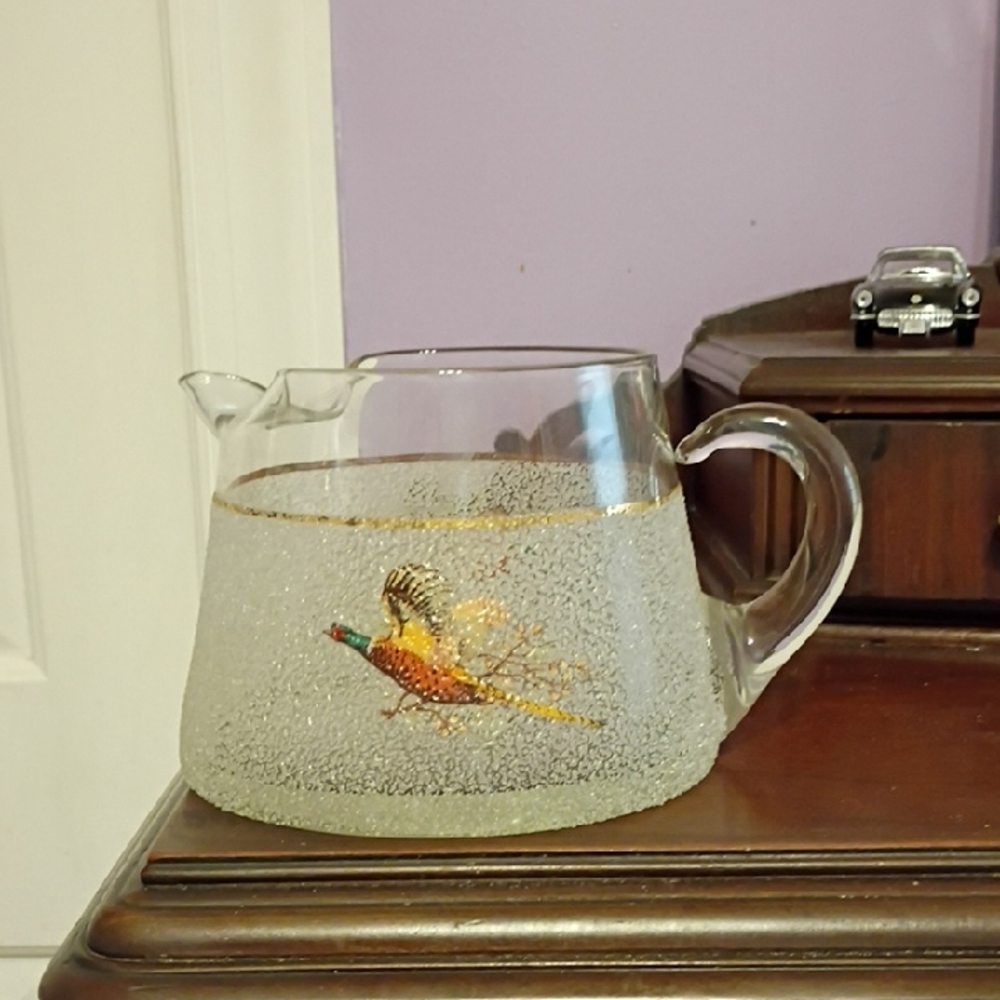 Vintage West Virginia Specialty Glass Pitcher
